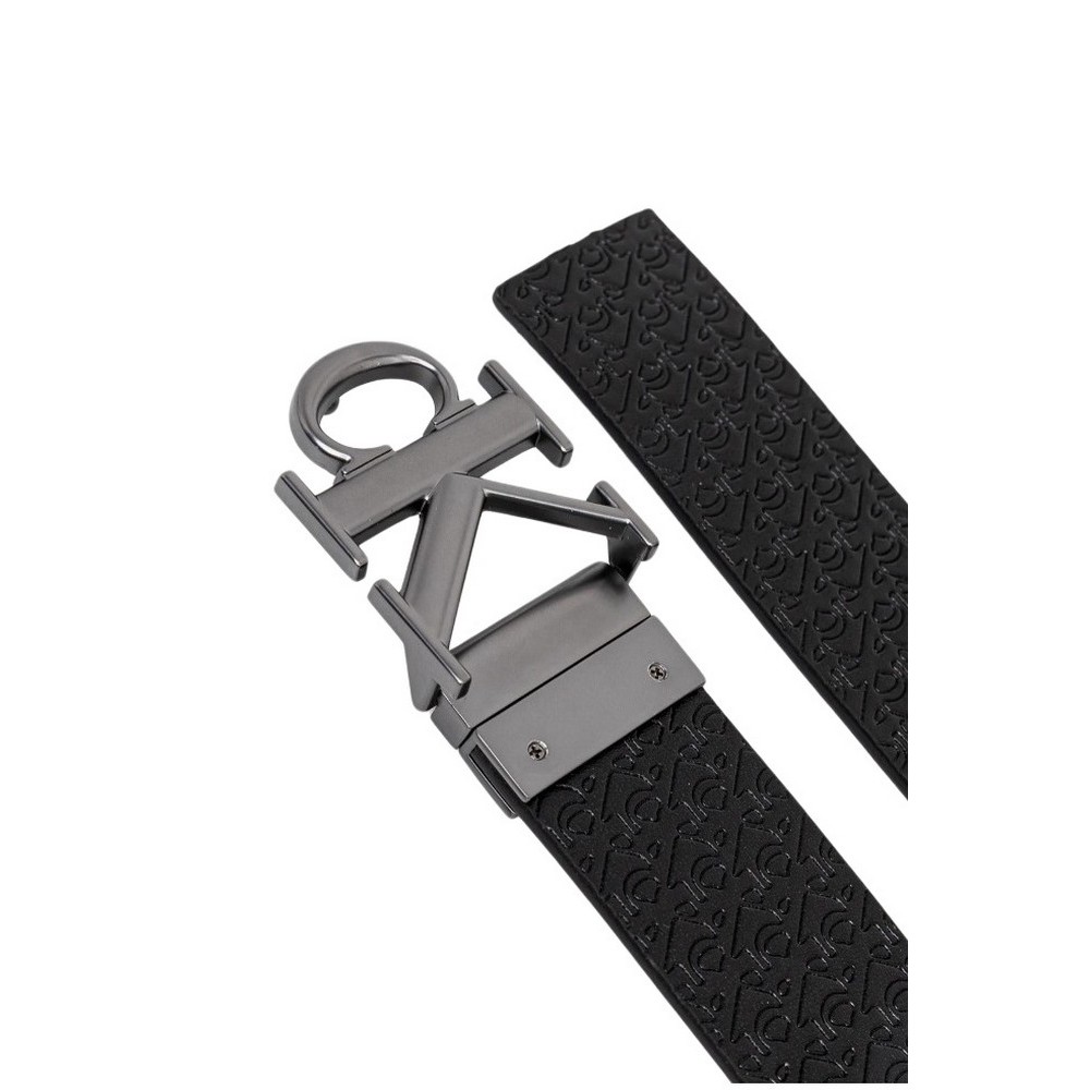 CALVIN KLEIN MNGRM PLQ BCKL 35MM ΖΩΝΗ ΑΝΔΡΙΚΗ BLACK