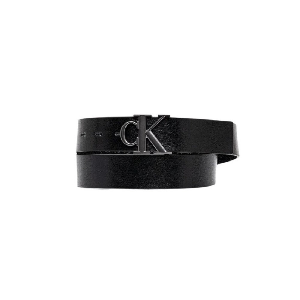 CALVIN KLEIN MNGRM PLQ BCKL 35MM ΖΩΝΗ ΑΝΔΡΙΚΗ BLACK