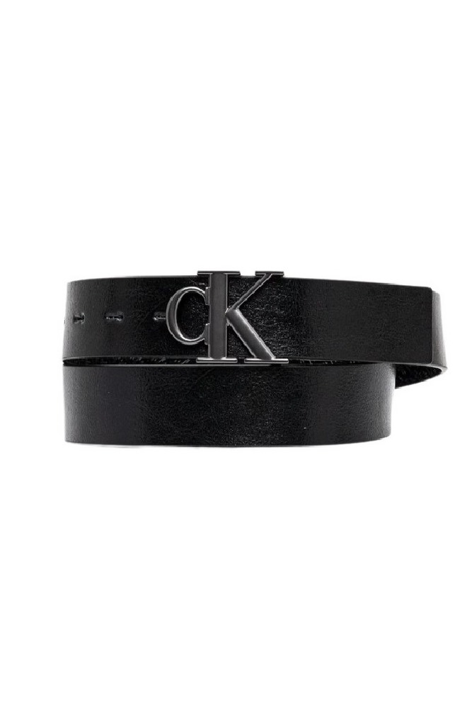 CALVIN KLEIN MNGRM PLQ BCKL 35MM ΖΩΝΗ ΑΝΔΡΙΚΗ BLACK