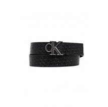 CALVIN KLEIN MNGRM PLQ BCKL 35MM ΖΩΝΗ ΑΝΔΡΙΚΗ BLACK