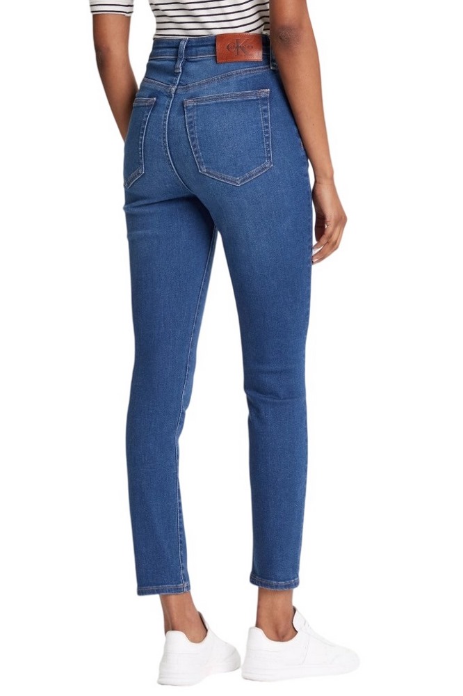 CALVIN KLEIN HGH RS SKNNY ANKL JN ΠΑΝΤΕΛΟΝΙ ΓΥΝΑΙΚΕΙΟ BLUΕ DENIM