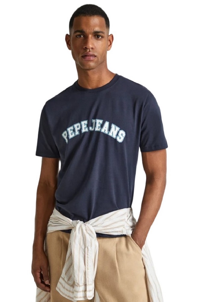 PEPE JEANS LONDON CLEMENT T-SHIRT ΜΠΛΟΥΖΑ ΑΝΔΡΙΚΗ DULWICH BLUE