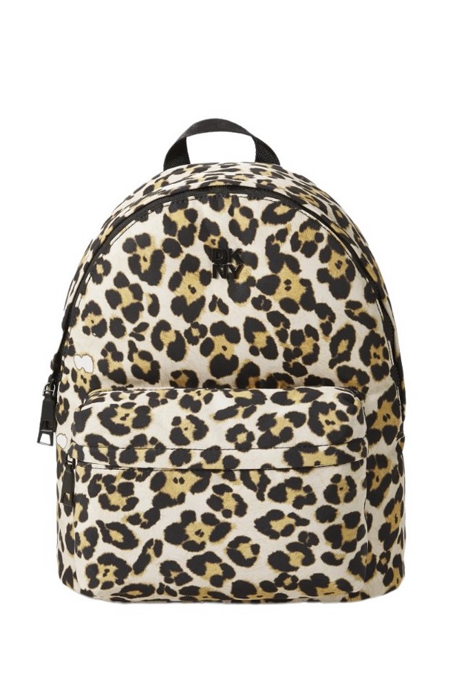 DKNY JENNY BACKPACK HANDBAG R52KDJ12 ΤΣΑΝΤΑ ΓΥΝΑΙΚΕΙΑ LEOPARD