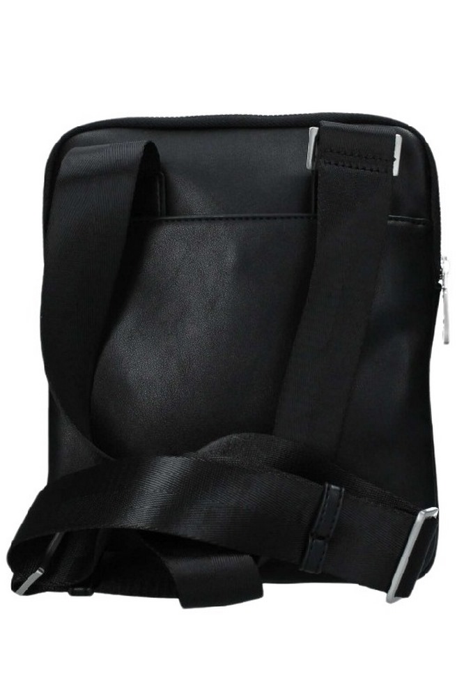 GUESS SCALA CROSSBODY FLAT ΤΣΑΝΤΑ ΑΝΔΡΙΚΗ BLACK