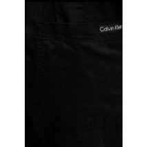CALVIN KLEIN JEANS LINEN PANT ΠΑΝΤΕΛΟΝΙ ΑΝΔΡΙΚΟ BLACK