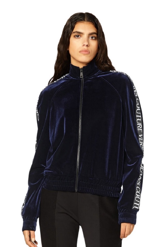 ΖΑΚΕΤΑ VELVET STRETCH ΓΥΝΑΙΚΕΙΑ VERSACE JEANS COUTURE DEEP NAVY