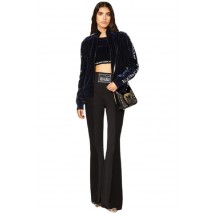 ΖΑΚΕΤΑ VELVET STRETCH ΓΥΝΑΙΚΕΙΑ VERSACE JEANS COUTURE DEEP NAVY