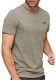 SUPERDRY D1 OVIN ESSENTIAL LOGO EMB TEE T-SHIRT ΜΠΛΟΥΖΑ ΑΝΔΡΙΚΗ OLIVE
