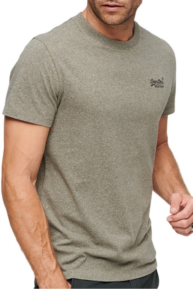 SUPERDRY D2 OVIN VINTAGE LOGO EMB TEE T-SHIRT ΑΝΔΡΙΚΟ OLIVE