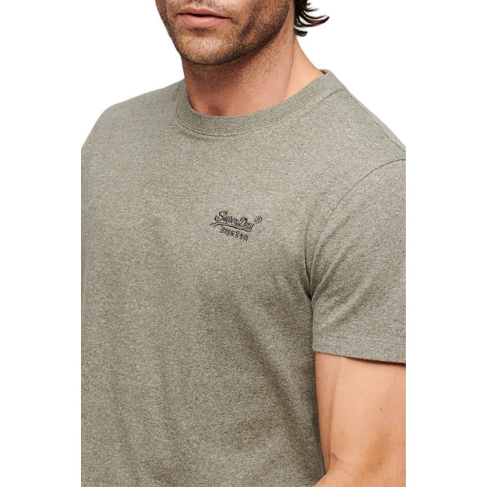 SUPERDRY D2 OVIN VINTAGE LOGO EMB TEE T-SHIRT ΑΝΔΡΙΚΟ OLIVE