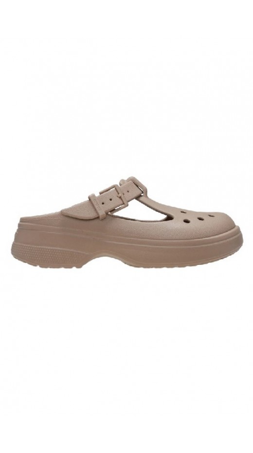 CROCS CLASSIC MARY JANE CLOG ΠΑΝΤΟΦΛΑ ΓΥΝΑΙΚΕΙΑ TAUPE