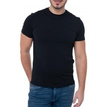 GUESS JEANS SLIM FIT SINGLE CN TEE ΕΣΩΡΟΥΧΟ T-SHIRT ΜΠΛΟΥΖΑ ΑΝΔΡΙΚΗ BLACK
