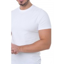 GUESS JEANS SLIM FIT SINGLE CN TEE ΕΣΩΡΟΥΧΟ T-SHIRT ΜΠΛΟΥΖΑ ΑΝΔΡΙΚΗ WHITE