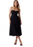 GUESS SL BRIA DRESS ΦΟΡΕΜΑ ΓΥΝΑΙΚΕΙΟ BLACK