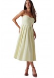 GUESS SL BRIA DRESS ΦΟΡΕΜΑ ΓΥΝΑΙΚΕΙΟ YELLOW