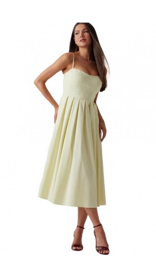GUESS SL BRIA DRESS ΦΟΡΕΜΑ ΓΥΝΑΙΚΕΙΟ YELLOW