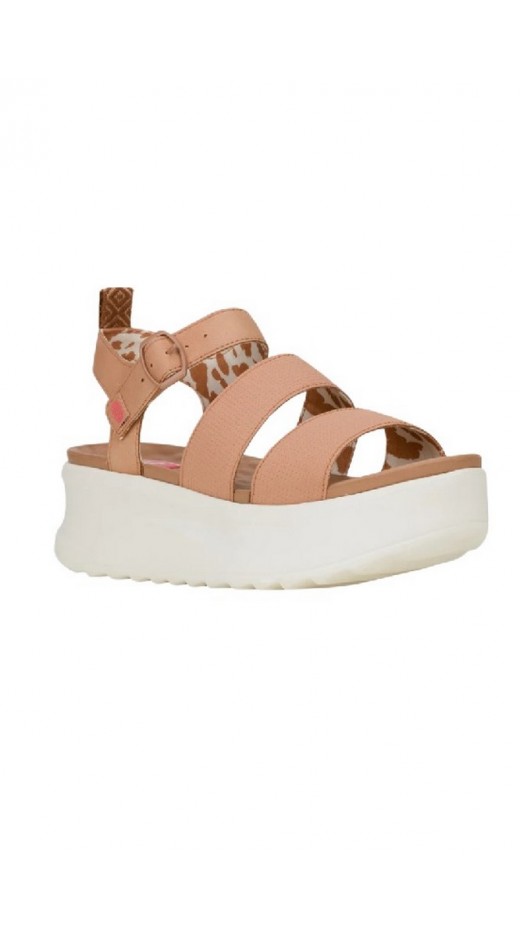 HEY DUDE DELRAY BUCKLE CLASSIC 43198 ΠΕΔΙΛΟ ΓΥΝΑΙΚΕΙΟ TAN