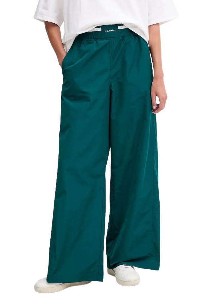 CALVIN KLEIN TAFFETA LOGO WB TRACK PANT ΠΑΝΤΕΛΟΝΙ ΓΥΝΑΙΚΕΙΟ PETROL