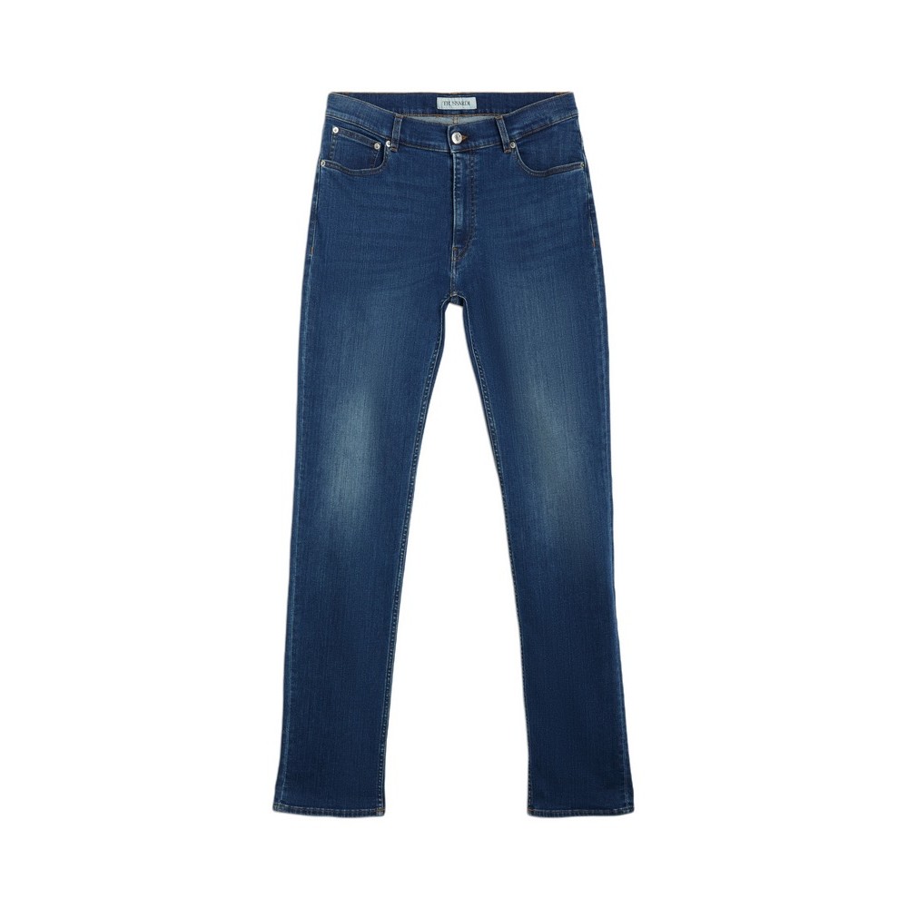 ΠΑΝΤΕΛΟΝΙ T 380 ICON REGULAR STRAIGHT ΑΝΔΡΙΚΟ TRUSSARDI BLUΕ DENIM