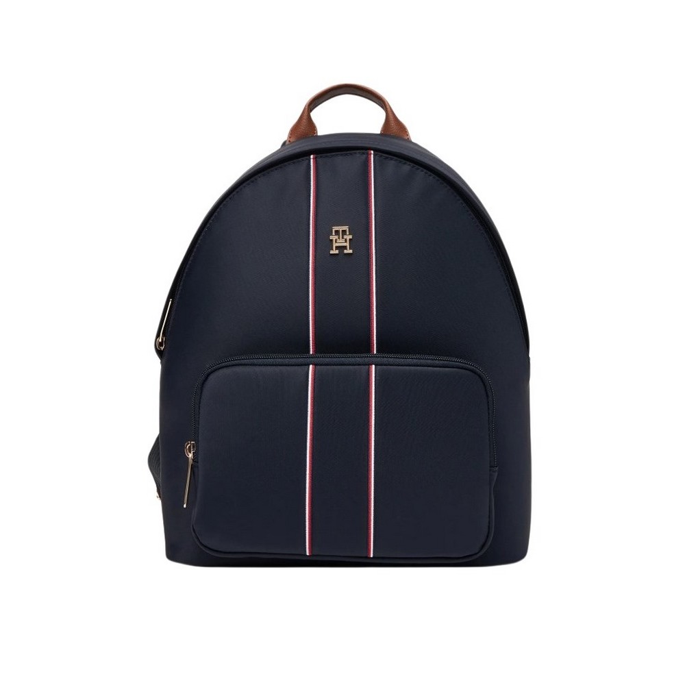 TOMMY HILFIGER POPETTE DOME BACKPACK CORP ΤΣΑΝΤΑ ΓΥΝΑΙΚΕΙΑ NAVY