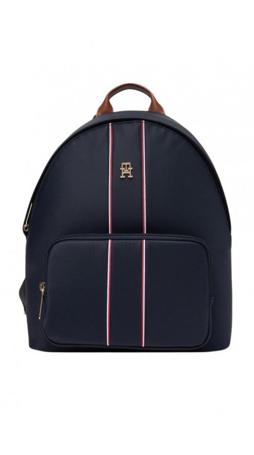 TOMMY HILFIGER POPETTE DOME BACKPACK CORP ΤΣΑΝΤΑ ΓΥΝΑΙΚΕΙΑ NAVY