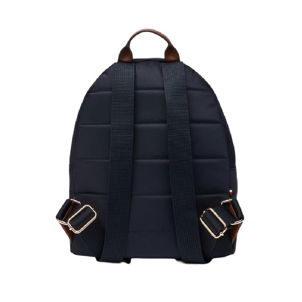 TOMMY HILFIGER POPETTE DOME BACKPACK CORP ΤΣΑΝΤΑ ΓΥΝΑΙΚΕΙΑ NAVY