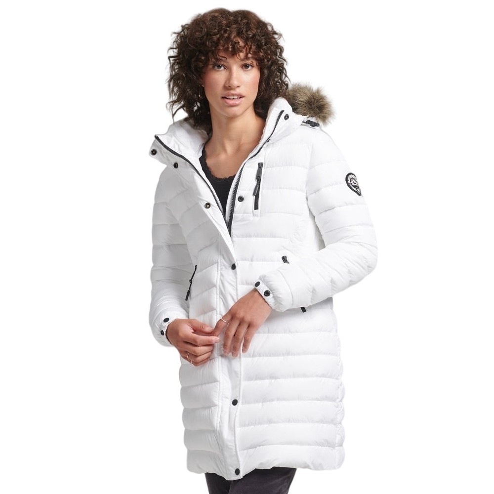 ΜΠΟΥΦΑΝ SUPER FUJI ΓΥΝΑΙΚΕΙΟ SUPERDRY WHITE