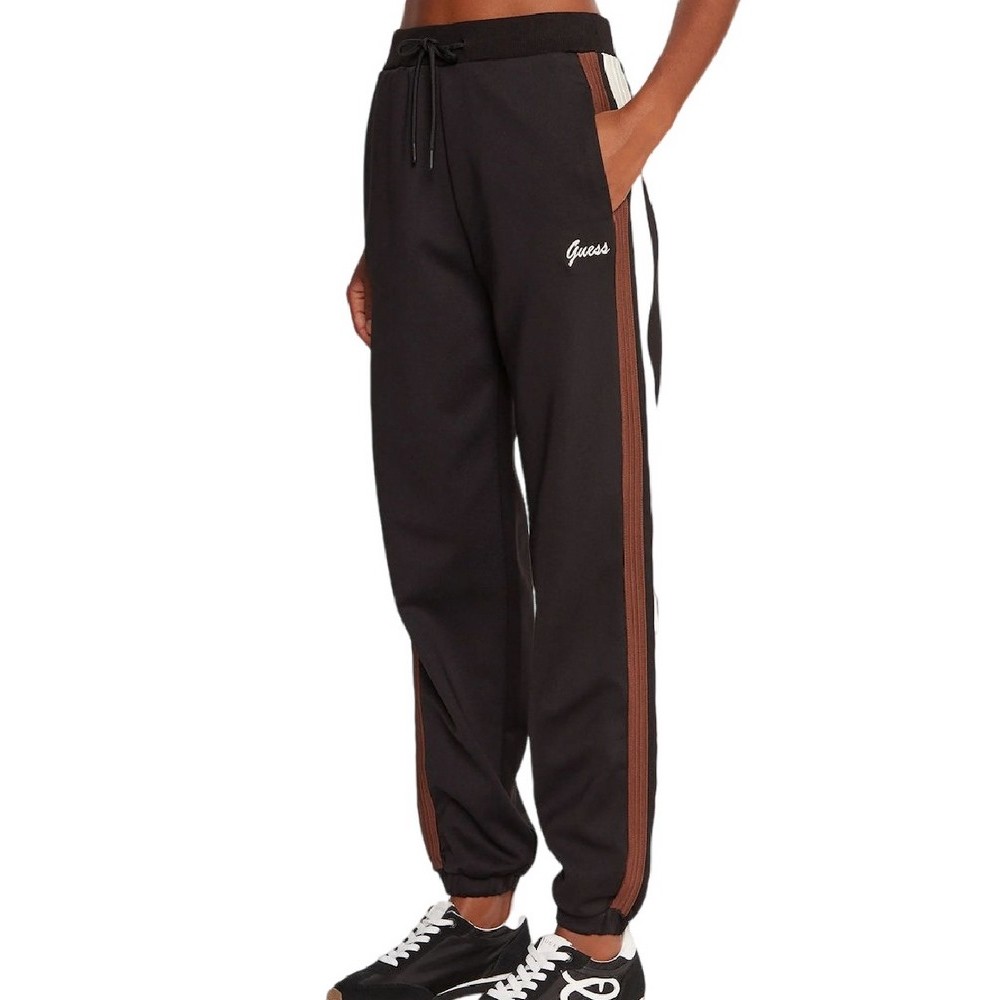 GUESS FABIA JOGGER ΦΟΡΜΑ ΠΑΝΤΕΛΟΝΙ ΓΥΝΑΙΚΕΙΟ BLACK