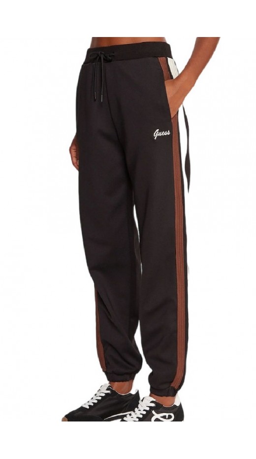 GUESS FABIA JOGGER ΦΟΡΜΑ ΠΑΝΤΕΛΟΝΙ ΓΥΝΑΙΚΕΙΟ BLACK