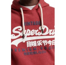 ΜΠΛΟΥΖΑ ΦΟΥΤΕΡ OVIN VINTAGE VL CLASSIC ΑΝΔΡΙΚΗ SUPERDRY RED