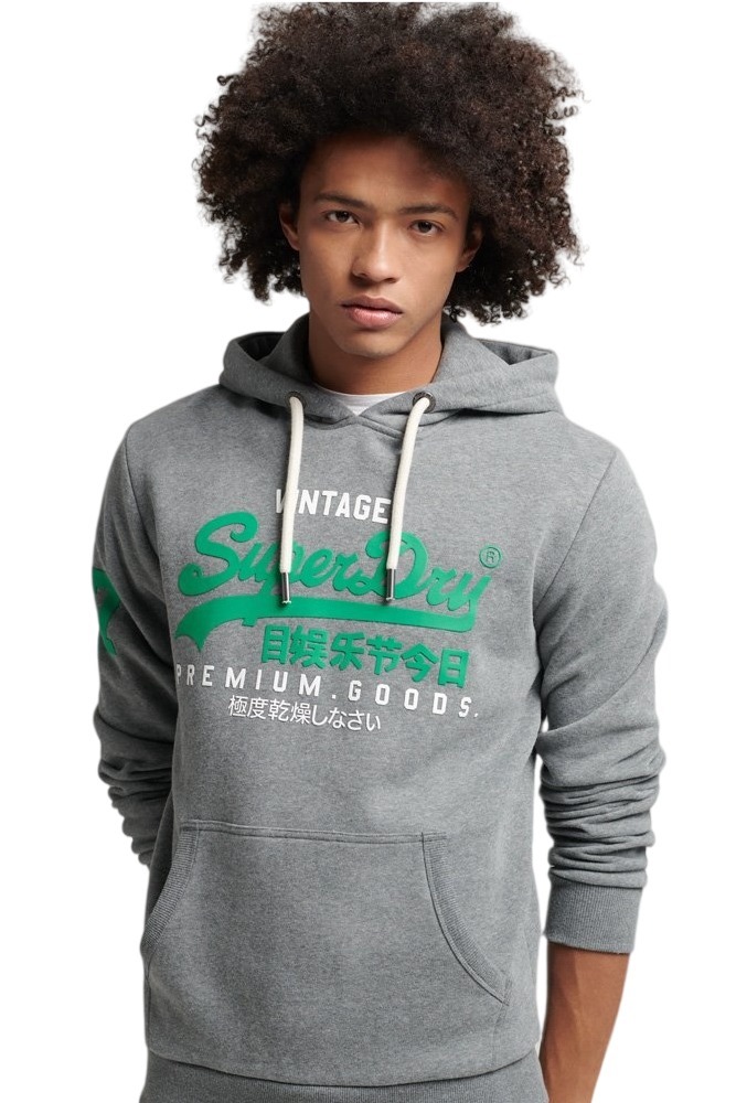 ΜΠΛΟΥΖΑ ΦΟΥΤΕΡ OVIN VINTAGE VL CLASSIC ΑΝΔΡΙΚΗ SUPERDRY GREY