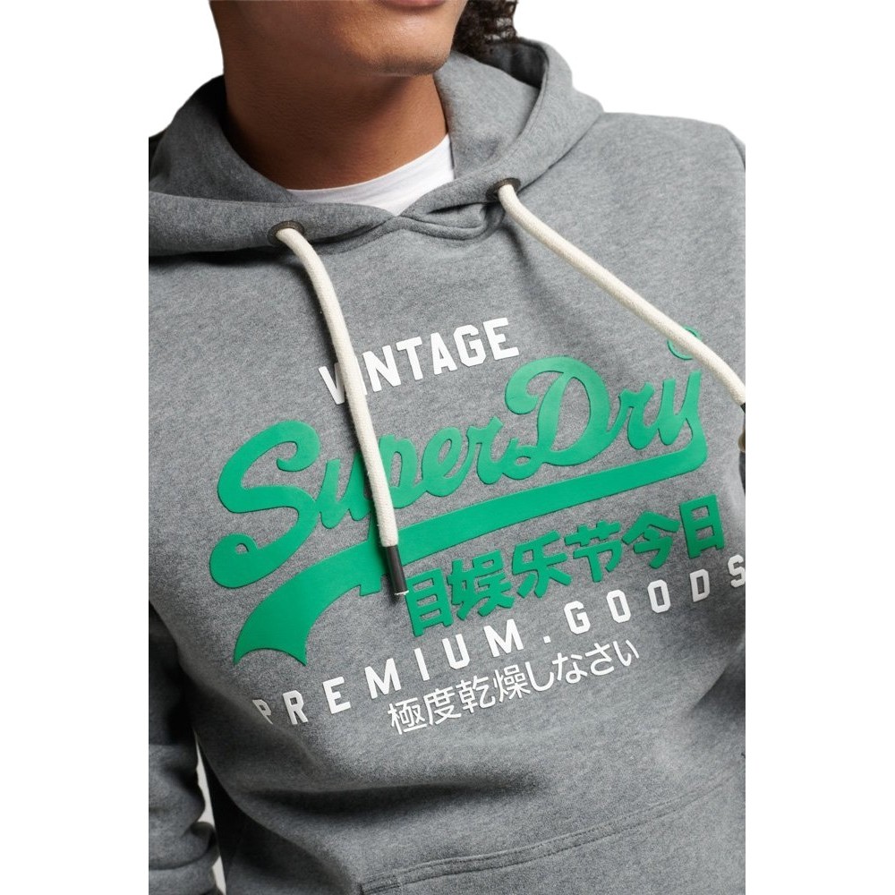 ΜΠΛΟΥΖΑ ΦΟΥΤΕΡ OVIN VINTAGE VL CLASSIC ΑΝΔΡΙΚΗ SUPERDRY GREY