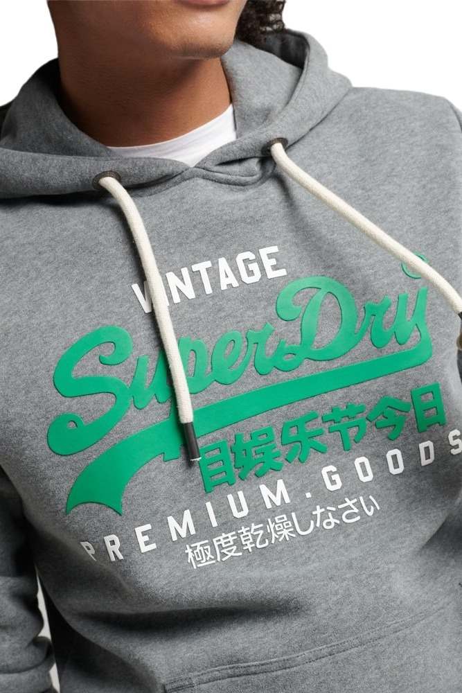 ΜΠΛΟΥΖΑ ΦΟΥΤΕΡ OVIN VINTAGE VL CLASSIC ΑΝΔΡΙΚΗ SUPERDRY GREY
