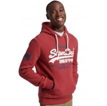 ΜΠΛΟΥΖΑ ΦΟΥΤΕΡ OVIN VINTAGE VL CLASSIC ΑΝΔΡΙΚΗ SUPERDRY RED