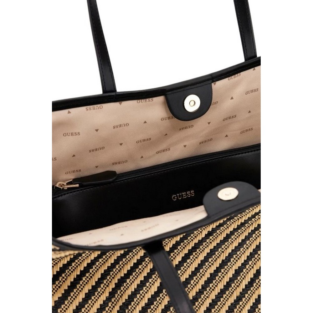 GUESS VIKKY II LARGE 2 IN 1 TOTE ΤΣΑΝΤΑ ΓΥΝΑΙΚΕΙ? BLACK
