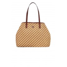 GUESS VIKKY II LARGE 2 IN 1 TOTE ΤΣΑΝΤΑ ΓΥΝΑΙΚΕΙ? COGNAC