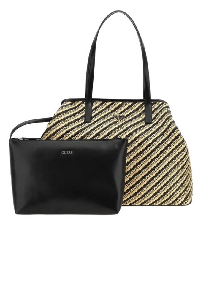 GUESS VIKKY II LARGE 2 IN 1 TOTE ΤΣΑΝΤΑ ΓΥΝΑΙΚΕΙ? BLACK