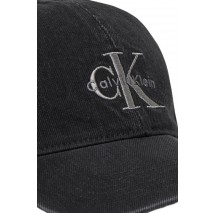 CALVIN KLEIN 6 PANEL MONO LOGO BB CAP ΚΑΠΕΛΟ ΑΝΔΡΙΚΟ BLACK