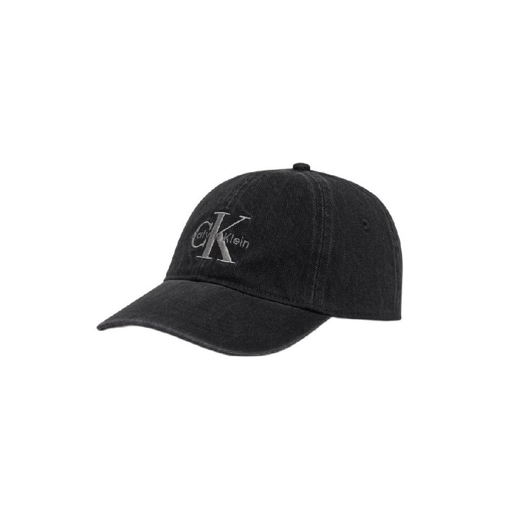 CALVIN KLEIN 6 PANEL MONO LOGO BB CAP ΚΑΠΕΛΟ ΑΝΔΡΙΚΟ BLACK