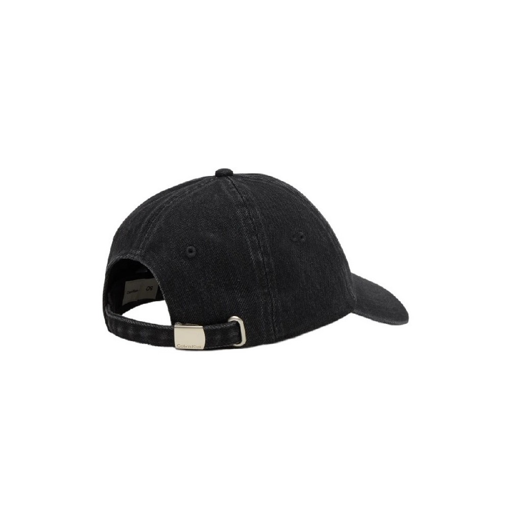 CALVIN KLEIN 6 PANEL MONO LOGO BB CAP ΚΑΠΕΛΟ ΑΝΔΡΙΚΟ BLACK