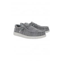 HEY DUDE WALLY STRETCH SOX ΠΑΠΠΟΥΤΣΙ ΑΝΔΡΙΚΟ GREY