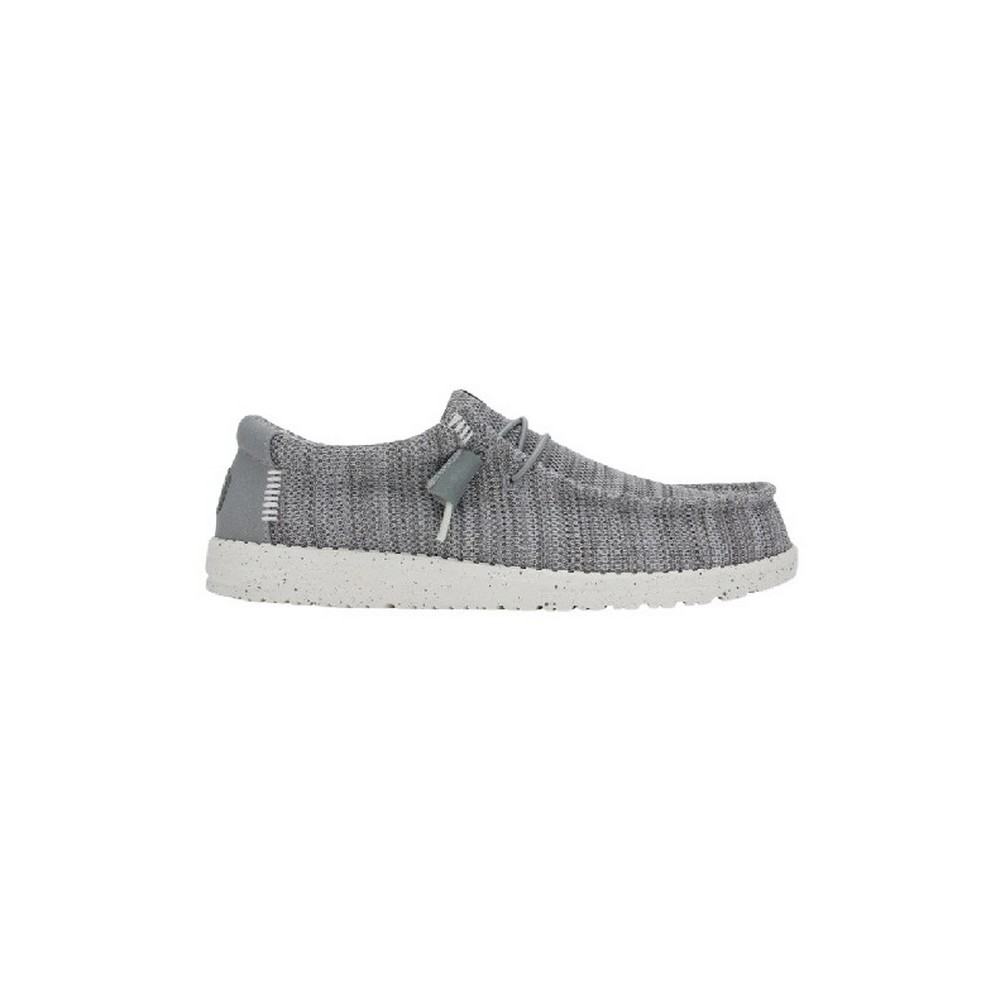 HEY DUDE WALLY STRETCH SOX ΠΑΠΠΟΥΤΣΙ ΑΝΔΡΙΚΟ GREY
