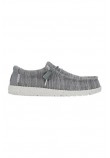 HEY DUDE WALLY STRETCH SOX ΠΑΠΠΟΥΤΣΙ ΑΝΔΡΙΚΟ GREY