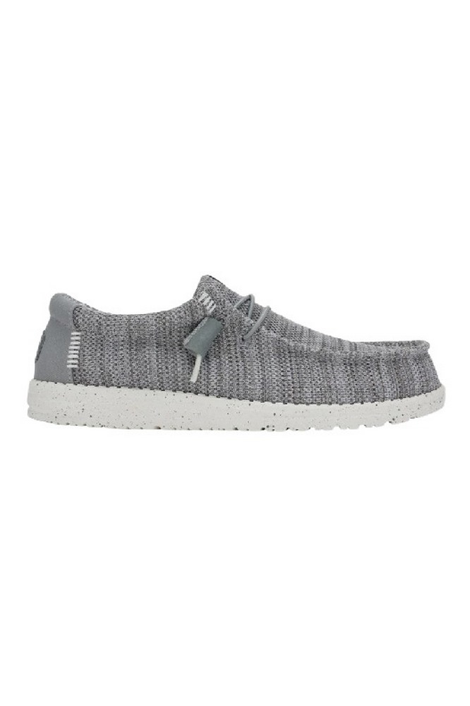 HEY DUDE WALLY STRETCH SOX ΠΑΠΠΟΥΤΣΙ ΑΝΔΡΙΚΟ GREY