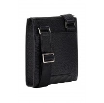 GUESS TORINO CROSSBODY FLAT ΤΣΑΝΤΑ ΑΝΔΡΙΚΗ BLACK