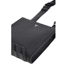 GUESS TORINO CROSSBODY FLAT ΤΣΑΝΤΑ ΑΝΔΡΙΚΗ BLACK