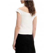 TOMMY JEANS BOAT NECK TOP SS EXT ΤΟΠ ΓΥΝΑΙΚΕΙΟ OFF WHITE
