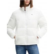 TOMMY JEANS PCKBL HOOD ESS PUFFER EXT ΜΠΟΥΦΑΝ ΓΥΝΑΙΚΕΙΟ WHITE