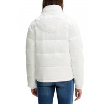 TOMMY JEANS PCKBL HOOD ESS PUFFER EXT ΜΠΟΥΦΑΝ ΓΥΝΑΙΚΕΙΟ WHITE