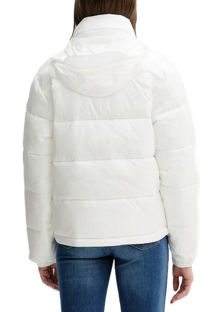 TOMMY JEANS PCKBL HOOD ESS PUFFER EXT ΜΠΟΥΦΑΝ ΓΥΝΑΙΚΕΙΟ WHITE